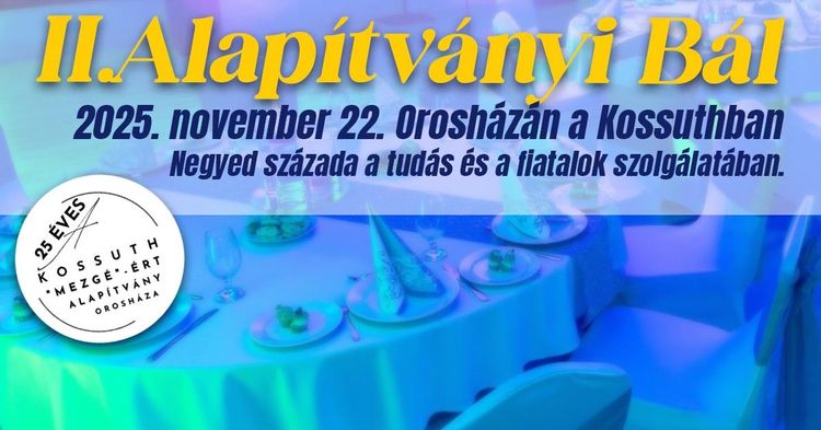 II. Alapítványi Bál a Kossuthban!
